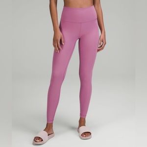 Lululemon Align 25” Leggings in Velvet Dust (like new/worn once)